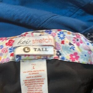 Scrub pants size large Tall